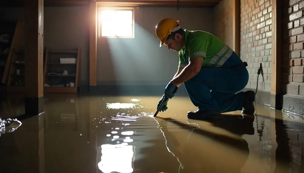 Professional water damage restoration services in Warren, IN